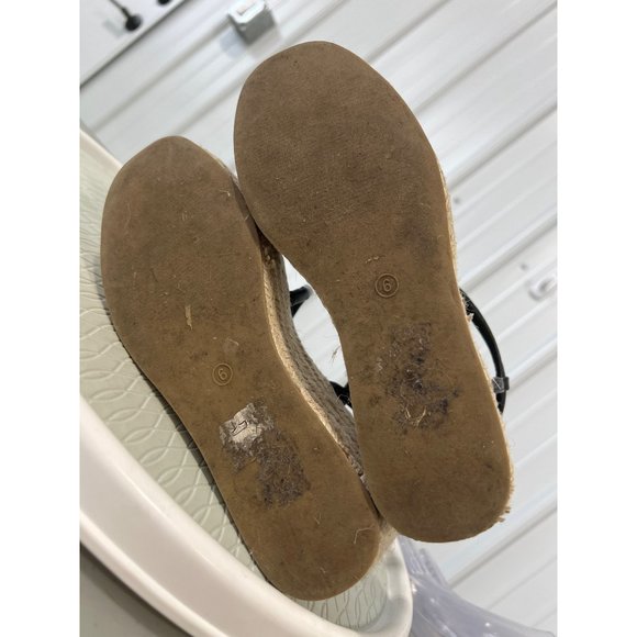 Asos Design Tulip Tubular Platform Sandals Womens 6 Open Toe Strappy Wide Fit - Picture 6 of 10